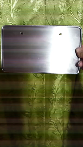 PLATE HOLDER FOR MOTORCYCLE STAINLESS WITH BOLTS INCLUDED 24cm x 14cm
