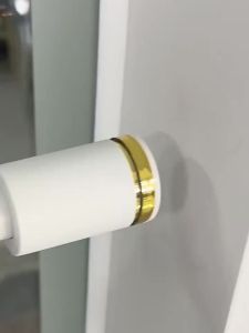 Bathroom Shower Curtain Waterproof Shower Curtain Sliding Shower Screen Panel Bathroom Shower Curtain Screen Panel Punch-Free escopic Rod Household Partition Curtain 浴帘