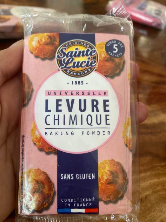 Levure Chimique Baking Powder Gluten free(yeast) Imported from France