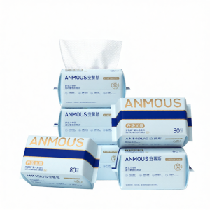 Anmous | Baby Dry and Wet Use Facial Towel 80 Pieces