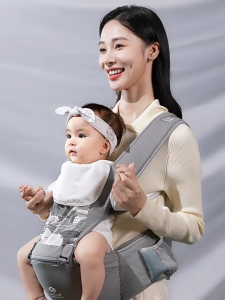 SG TEN-M JOURNEY Baby Carrier Hip Seat 3-in-1 Hip Seat Ergonomic Baby Sling Breathable Infant Carrier Waist Stool 十月结晶