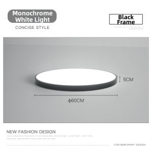 Round Ultra-Thin Creative LED Ceiling Light