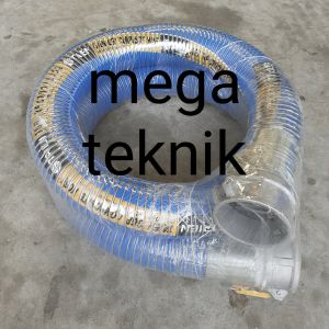 POWERLINE...SELANG LOSING BBM SELANG BONGKAR BBM (4" INCHI ×3 METER) SET DENGAN KEMLOK TINGGAL PAKAI