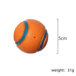 Tough Solid Elastic Dog Toy Ball Jumping Fetch Ball Bite Resistant Puppy Chew Ball Pet Accessories For Small Medium Large Dogs