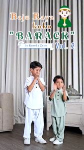 Kazel x Zebe Raya Koko Barack (Usia 6 bulan-9 tahun 1 stel) Vol 2