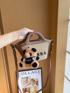 MY&FSNH | Popular New Summer Straw Handwoven Basket Tote Bag