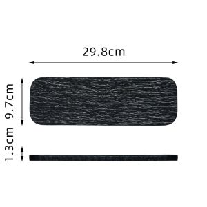 Simplified Rock Pattern Ceramic Plate High-End Sense Western Dinner Plate Steak Sushi Plate Frosted Japanese Atmosphere Sense