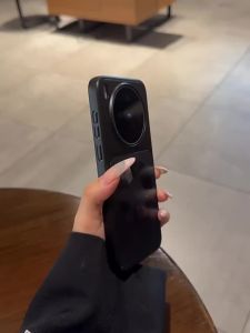 Matte Sand Black Magnetic Electroplated CD Pattern Phone Case Anti-Fall Protection