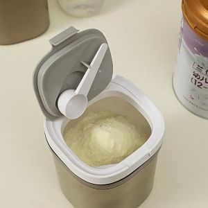 Bekas Susu Baby Kedap Udara Milk Powder Container Bayi Food Storage BPA Free +Airtight + Magnetic Spoon