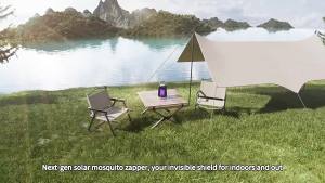 ESMARTER | Outdoor Waterproof Bug Zapper - Portable Mosquito Repellent Lamp for Bedroom Home & Outdoor Insect Control