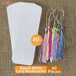 Leather Bookmark Large Hole-punched with Tassels Hand-drawn DIY Painting Reinforced