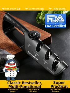Mad Shark | Quick Sharpening Home Kitchen Knife Scissors Sharpener