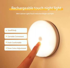Night Light Charging Energy Conservation Press the Lantern Study Corridor bedroom bedroom bedroom sleep button lamp