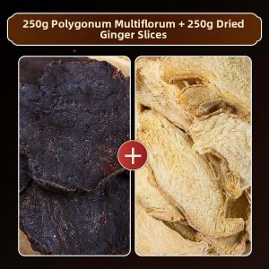Chinese Herbal Medicine Shampoo Preparation Polygoni Dried Ginger & Platycladi