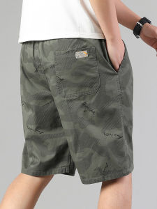 Quần Short Camouflage Mùa Hè Thoáng Mát Phong Cách 5 Túi