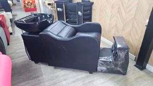 🔥ส่งฟรีทั่วไทย🔥ราคาถูก ใหญ่ คุ้มค่า เตียงสระ ขนาดใหญ่ พร้อมอ่างพลาสติกสีดำ เตียงสระผม 🌷ตรงจากโรงงาน