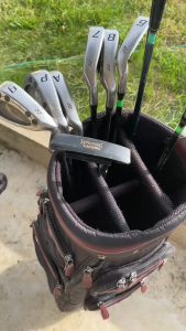 Bộ gậy golf nam số 20 10 cây Driver 10* gỗ 37 Putter sắt 6-9PA Flex R nguyên bản