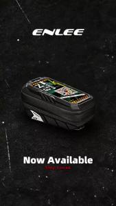 ENLEE | ENLEE Bicycle Handlebar Bag 1.8L Large Capacity Dual Color TPU Sensitive Touch Compatible with Device Cycling Equipmen