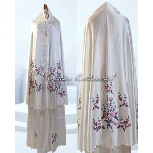 MUKENA ARMANY SILK BORDIR BUKITTINGGI