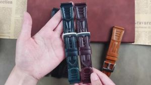 Genuine Cowhide Strap for Seiko Watch Band Vintage Oil Wax Leather for Omega for Panerai Bracelet 18mm 20mm 22mm 24mm Wrist Belt