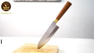 Dao Thái Siêu Sắc Rèn Thủ Công 100% Từ Thép Không Rỉ Cao Cấp - Thương Hiệu Dao Nhà Bếp Mộc Nhiên Phúc Sen Chính Hãng - Hàng Xuất Khẩu Mã MN-DB51