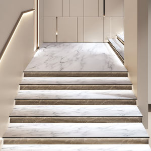 Thảm Cầu Thang Bằng Gỗ Tự Nhiên Chống Trượt Bằng Silicon Có Thể Rửa Được Thảm Cầu Thang Bằng Vật Liệu Đặc Biệt Có Thể Dán Được