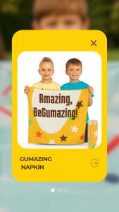 Gumazing Kids Napkin Towel