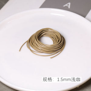 Handcrafted Wax Rope 0.5-2mm DIY Bracelet Necklace Beading Material Waterproof Non-Fading Eight Treasures Compass Bracelet