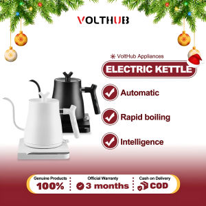 VOLTHUB Electric Coffee Kettle 1L For Drip Coffee Pot Gooseneck Tea Kettle Stainless Steel materi