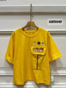 ATASAN WANITA 18774-S KAOS WANITA LENGAN PENDEK BAHAN COTTON SPANDEX LD100 CM FIT TO SIZE M-XL BISA COD