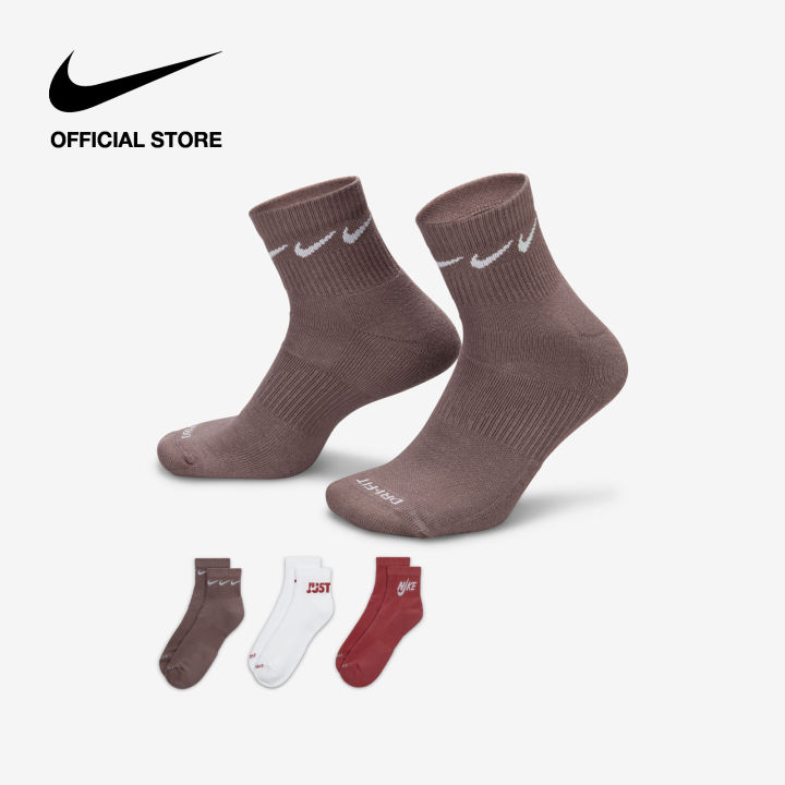 Nike Men's Everyday Plus Cushioned Training Ankle Socks (3 Pairs