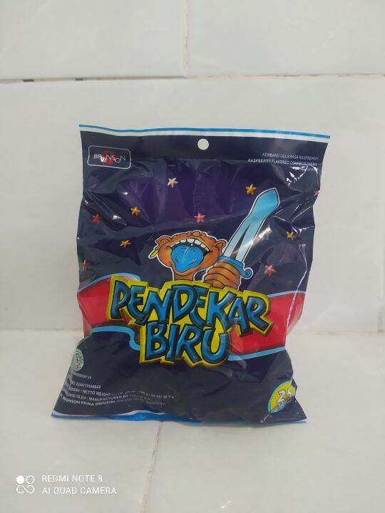 Permen Pendekar Biru 1 Pak Isi 25 | Lazada Indonesia