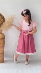 Two Mix Baju Anak Anak Perempuan Fashion Terlaris - Dress Anak Perempuan 4078