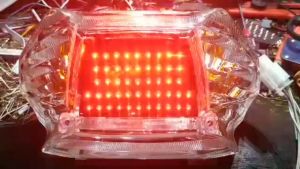 Lampu Stop & Lampu Running Mio Sporty/Mio Smile LED 8 Mode Otomatis