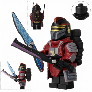 Đồ Chơi Nhân Vật Mức 7 Eagle Claw & Fire Blade Trò Chơi Peacekeeping Elite Subway Escape