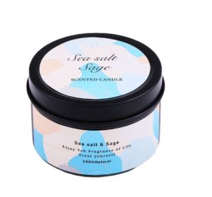 1/4PCS Vintage Scented Candles Soy Wax Candle Jars Flower Fragrance Scent Candle Wedding Ceremony Birthday Gifts Home Decoration