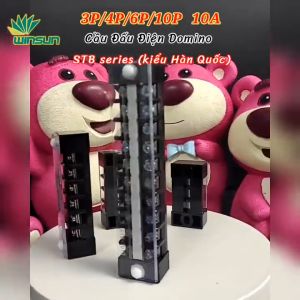 Cầu Đấu Điện Domino Cầu Đấu Điện Domino 10A (3P/4P/6P/10P) winsun Terminal