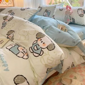 Kiss Dear | Summer Cotton Bedding 3 Pieces Set