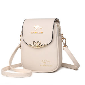 Fashionable Genuine Leather Womens Mini Shoulder Bag for Mobile Phone 2023 New Style Crossbody Versatile Handbag