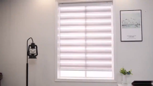 IMUTO Korean Blinds Curtains for windows Venetians Duo Roller Curtain blackout for Living Room Bathroom Office