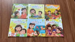 Sách Giáo Dục Nhân Cách Cho Trẻ Từ 3 - 9 Tuổi - Bộ Sách Nhiều Chủ Đề (6 Tập)