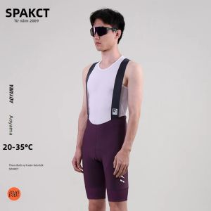 Spakct | Quần Short Đạp Xe Đua Dành Cho Nam SPAKCT Dolomiti Thiết Kế Kiểu Ý Đệm Thoáng Khí 8h Đua Đường Trường Quần Đi Xe Đạp MTB 120kg/m³