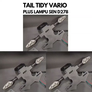 Tail Tidy Vario Breket Plat nomor Tail Tidy Plus Sein Running D278 Vario 125 Vario 150 Vario 160 Motorcycle