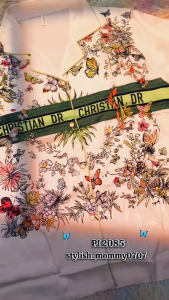 PIYAMA BAJU TIDUR WANITA 3IN1 SUTRA PI2085