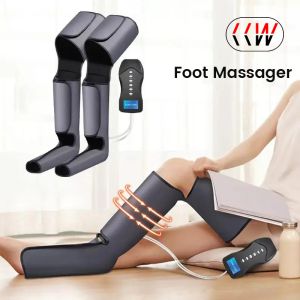 CCW Leg Massager Foot Heating Blood Circulation Air Pressure Massager Muscle Relaxation Lymphatic Drainage Device