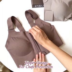 【S - 5XL】Hermonisse Flex Seamless Ultimate Plus Size High Impact Quality Shockproof  Running Yoga Exercise Sport Bra