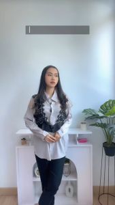 [Basica Moda] 5670 Atasan Top Kemeja Wanita Lacelita Katun Import