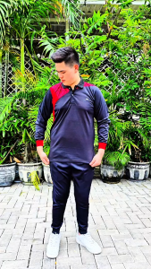 Frasser Kaos Katun Olahraga Seragam Gerak Jalan Senam Basket Bulutangkis Badminton Futsal Lengan Pendek Panjang Termurah Pria Wanita KS KTN 16