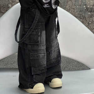 เท่ห์ สตรีทสไตล์ เด็กชาย กางเกงยีนส์ ลำลอง หลวม Fit Dancewear Kids กางเกงขายาว แฟชั่นเกาหลี กางเกงในขาสั้น ฤดูใบไม้ร่วง ฤดูใบไม้ผลิ ฤดูกาลทุกวัย