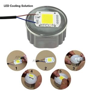 1/5PCS COB Chip LED Lamp 220V 10W 20W 30W 50W Smart IC Driver Lampada LED Bulb Lamps For Flood Light Spotlight Diy Lighting